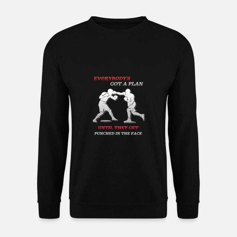 Boxen - Unisex Pullover - Schwarz