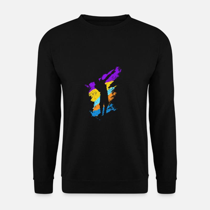 Polka dot dance - Unisex Sweatshirt - black