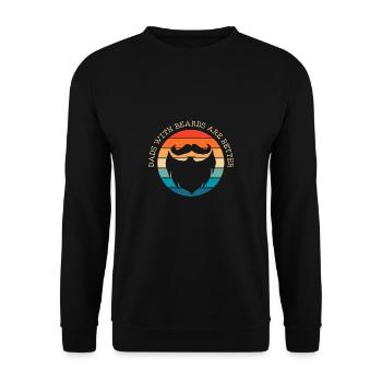 Bart Bart - Sweat-shirt Unisexe - noir - Devant - Alina (178cm) & Michal (187cm)