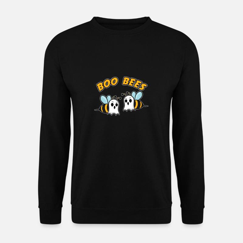 Halloween Ghost Boo Bees Bees Spooky Cool Gift - Unisex Sweatshirt - black