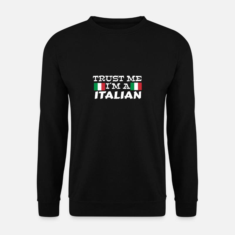 Italy - Unisex Sweatshirt - black