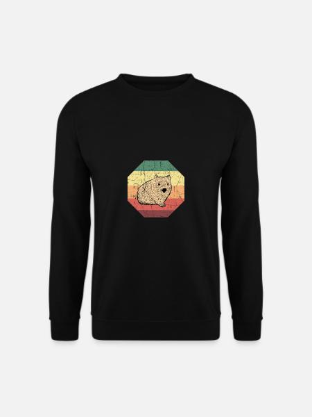 Wombat - Unisex Pullover - Schwarz