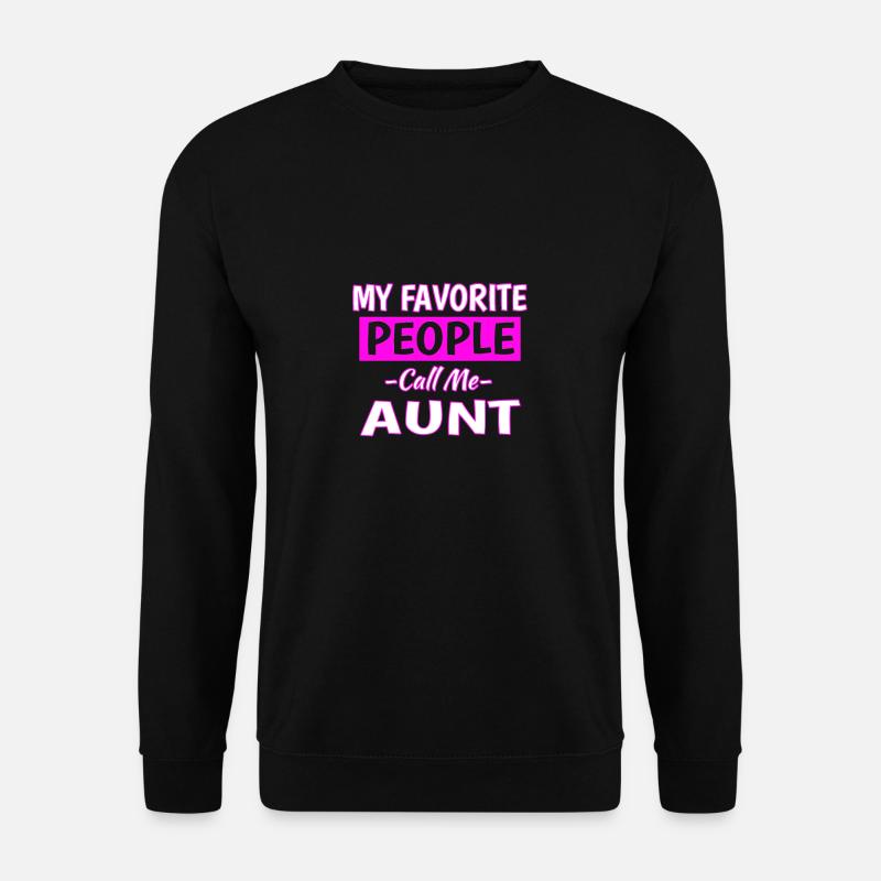aunt - Unisex Sweatshirt - black