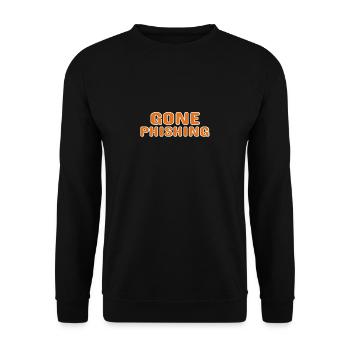 hacker - Unisex Sweatshirt - black - Front - Alina (178cm) & Michal (187cm)