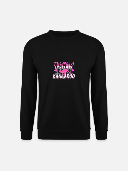 Känguru - Unisex Pullover - Schwarz