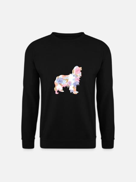 Cavalier King Spaniel Lustig Hund - Unisex Pullover - Schwarz