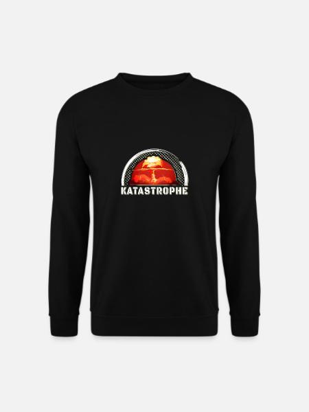 Katastrophe, Atombombe, Explosion Geschenkidee - Unisex Pullover - Schwarz