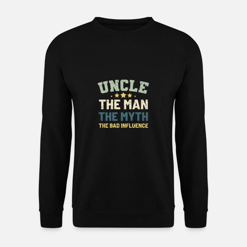 uncle - Unisex Sweatshirt - black