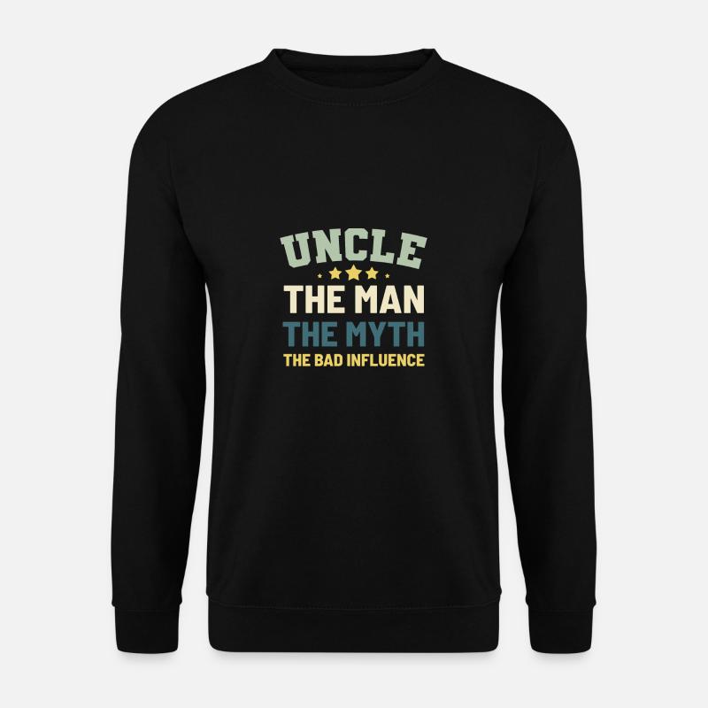 Onkel - Unisex Pullover - Schwarz