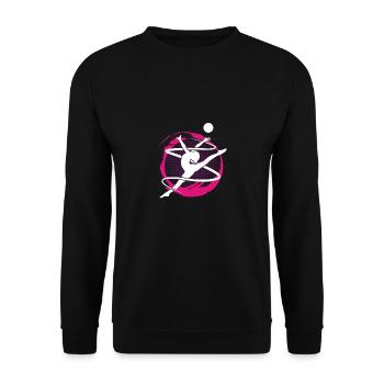 Gymnastique gymnaste gymnastique - Sweat-shirt Unisexe - noir - Devant - Alina (178cm) & Michal (187cm)