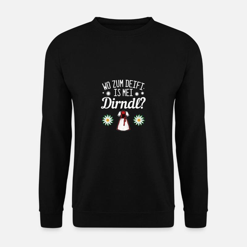Dirndl - Unisex Pullover - Schwarz