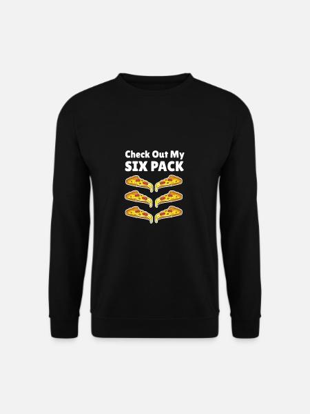 Pizza - Unisex Sweatshirt - black