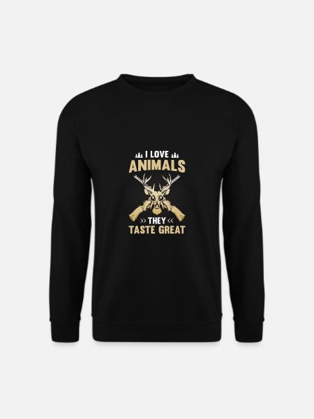 Funny hunting gift - Unisex Sweatshirt - black