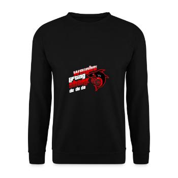 Poids de levage Hai Do Do Idée cadeau - Sweat-shirt Unisexe - noir - Devant - Alina (178cm) & Michal (187cm)