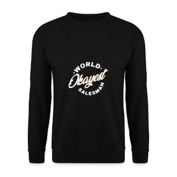 Meilleur vendeur du monde, bon cadeau - Sweat-shirt Unisexe - noir - Devant - Alina (178cm) & Michal (187cm)