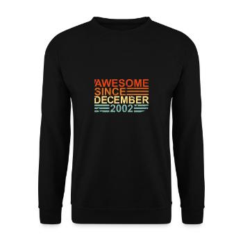 Gamer gift for the 17th birthday - Unisex Sweatshirt - black - Front - Alina (178cm) & Michal (187cm)