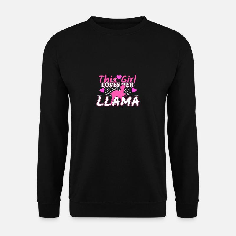 Lama - Unisex Sweatshirt - black