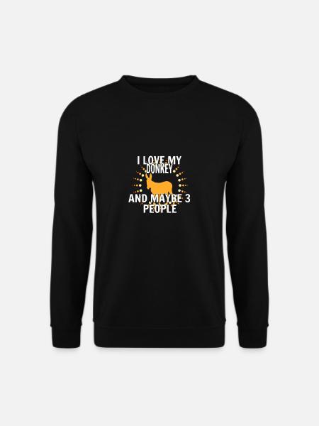 Ânes - Sweat-shirt Unisexe - noir