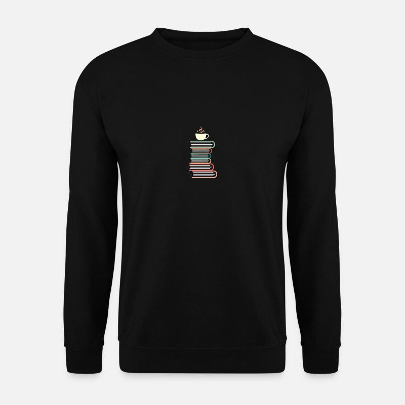Books & Coffee - Unisex Sweatshirt - black