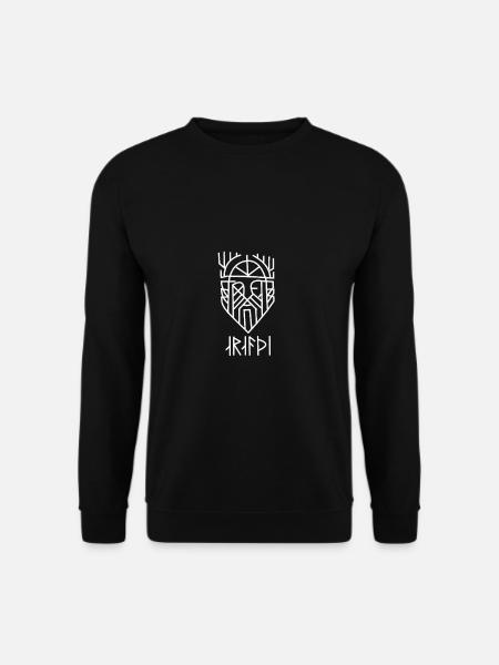 Courage - Nordic runes - Unisex Sweatshirt - black