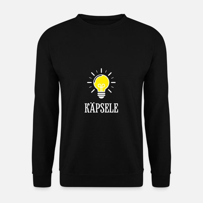 Käpsele Schwäbischer Spruch Shirt - Unisex Pullover - Schwarz