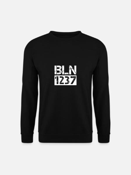 BLN Gegründet 1237 Berliner Liebe 030 Geschenk - Unisex Pullover - Schwarz
