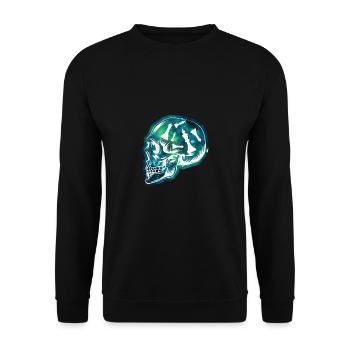 Cadeau d'entraîneur de joueur d'échecs drôle - Sweat-shirt Unisexe - noir - Devant - Alina (178cm) & Michal (187cm)