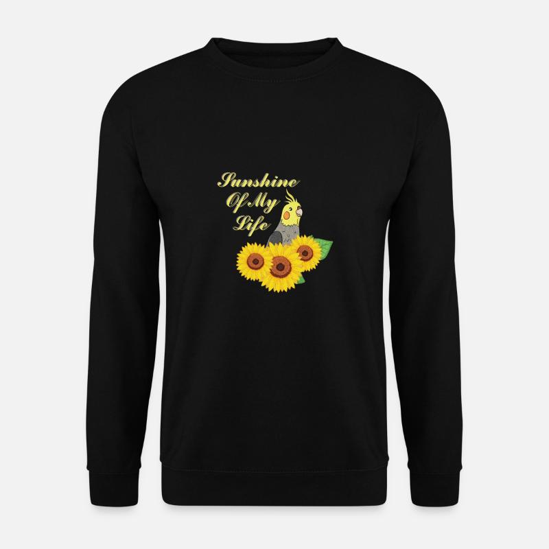 Nymphensittich Vogel Lustig - Unisex Pullover - Schwarz