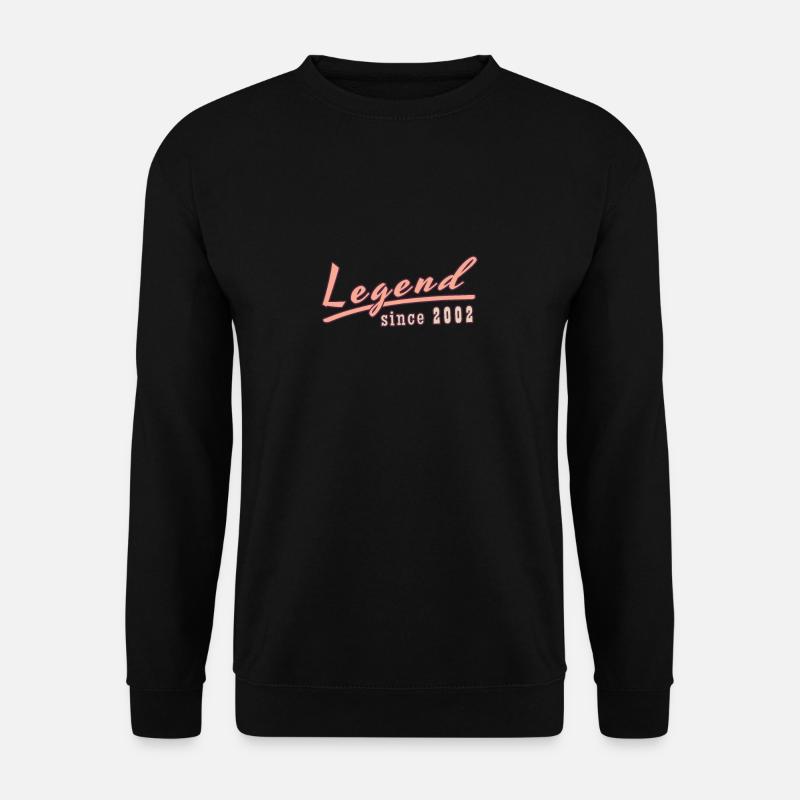 legend since 2002 - Sweat-shirt Unisexe - noir
