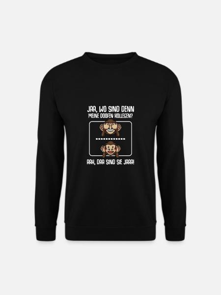 Kollegen Abschied Rente Geburtstag Lustiger Spruch - Unisex Pullover - Schwarz