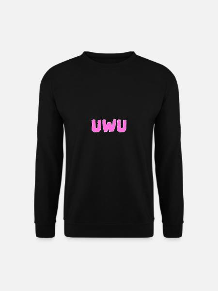 uwu Nice Furry Owner Gift - Unisex Sweatshirt - black