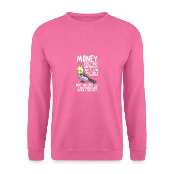 COCKATIEL Parrot Lover Gift For Mom Dad - Unisex Sweatshirt - pink - Front
