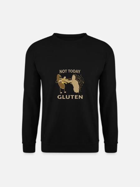 Cadeau drôle sans gluten - Sweat-shirt Unisexe - noir