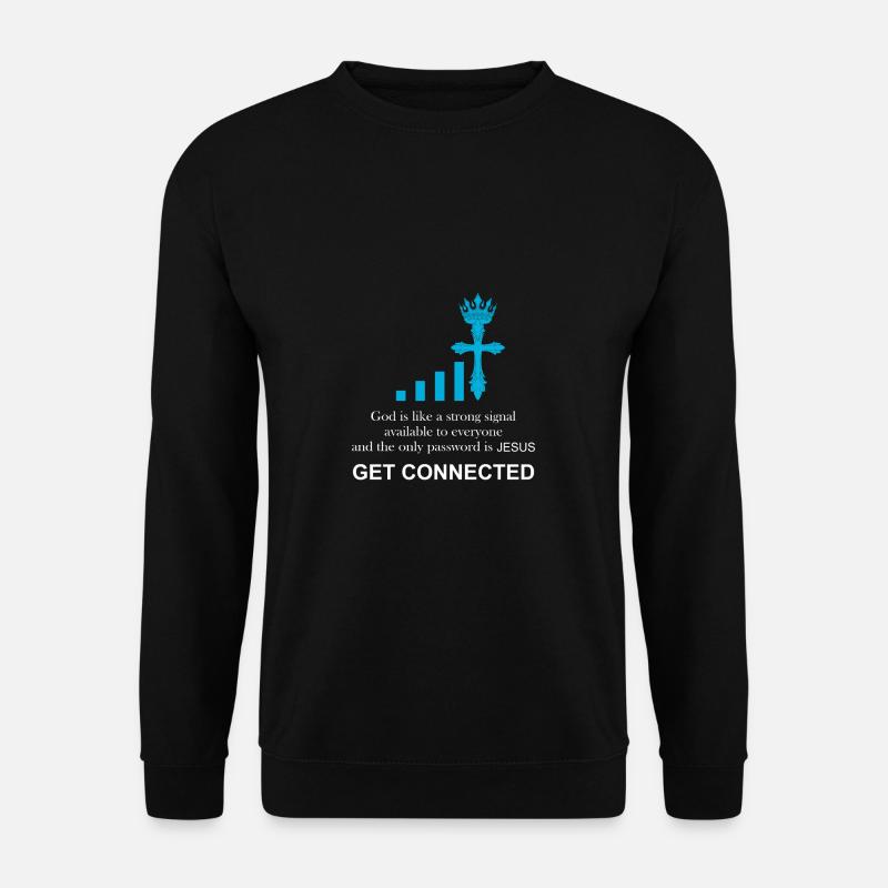 Katholischer Priester | Witziges Geschenk | - Unisex Pullover - Schwarz
