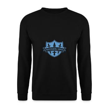 Larp | Live-action role-playing game | Larps | Larp - Unisex Sweatshirt - black - Front - Alina (178cm) & Michal (187cm)