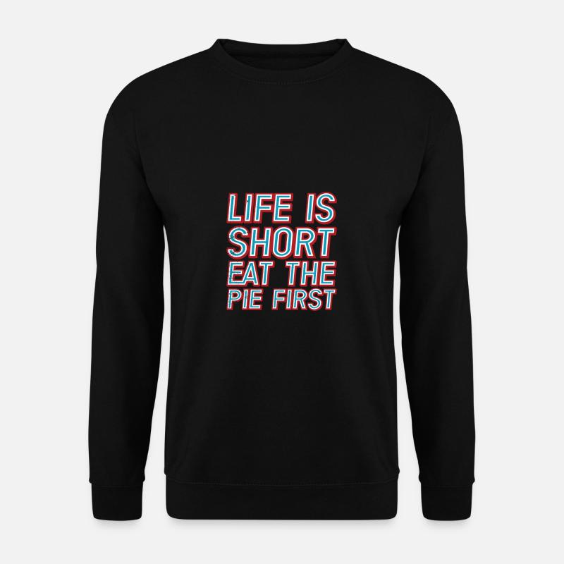 Diner Bar Kellnerin Kellner - Unisex Pullover - Schwarz