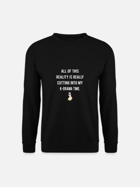 K-DRAMA MAMA FAN KOREANISCHES DRAMA - Unisex Pullover - Schwarz
