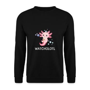 K-Drama Liebhaber Lustig KDrama Mutter - Unisex Pullover - Schwarz - Vorne - Alina (178cm) & Michal (187cm)