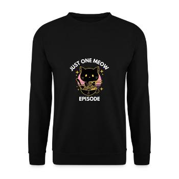 K-Drama Liebhaber Lustig KDrama Mutter - Unisex Pullover - Schwarz - Vorne - Alina (178cm) & Michal (187cm)
