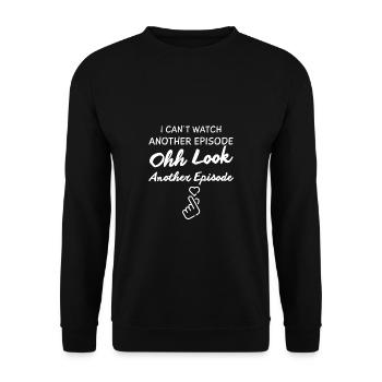 K-Drama Liebhaber Lustig KDrama Mutter - Unisex Pullover - Schwarz - Vorne - Alina (178cm) & Michal (187cm)