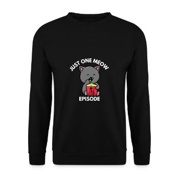 K-Drama Liebhaber Lustig KDrama Mutter - Unisex Pullover - Schwarz - Vorne - Alina (178cm) & Michal (187cm)