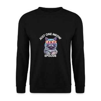 K-Drama Liebhaber Lustig KDrama Mutter - Unisex Pullover - Schwarz - Vorne - Alina (178cm) & Michal (187cm)