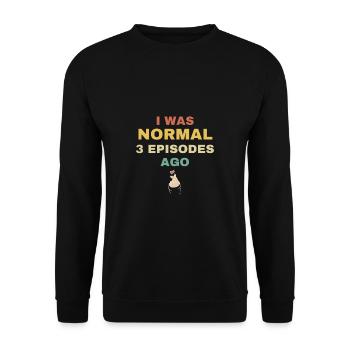 K-Drama Liebhaber Lustig KDrama Mutter - Unisex Pullover - Schwarz - Vorne - Alina (178cm) & Michal (187cm)
