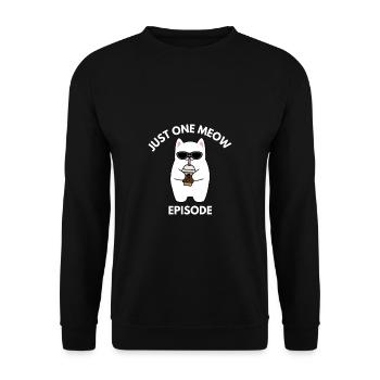 K-Drama Liebhaber Lustig KDrama Mutter - Unisex Pullover - Schwarz - Vorne - Alina (178cm) & Michal (187cm)