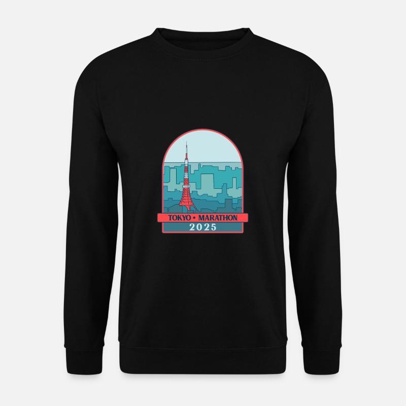 Tokyo - Marathon – 2025 - Unisex Pullover - Schwarz