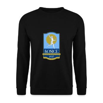Marathon de la Paix de Košice – 2025 – Slovaquie - Sweat-shirt Unisexe - noir - Devant - Alina (178cm) & Michal (187cm)