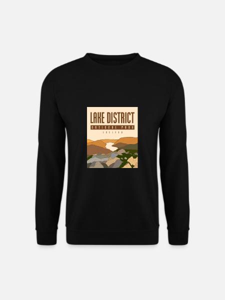 Lake District National Park – England - Unisex Sweatshirt - black