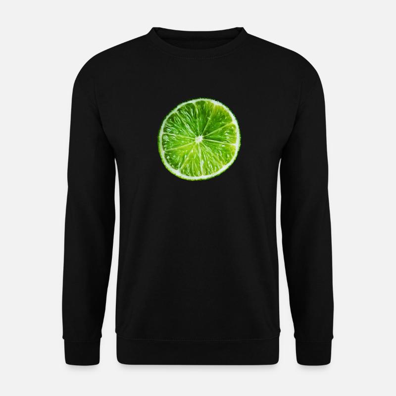 Lime - Unisex Sweatshirt - black