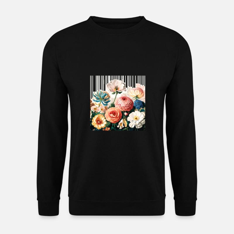 Botanical Illustration - Unisex Pullover - Schwarz