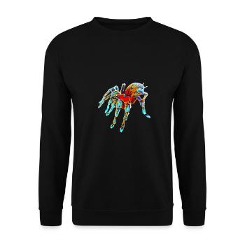 Tarantula - Unisex Sweatshirt - black - Front - Alina (178cm) & Michal (187cm)